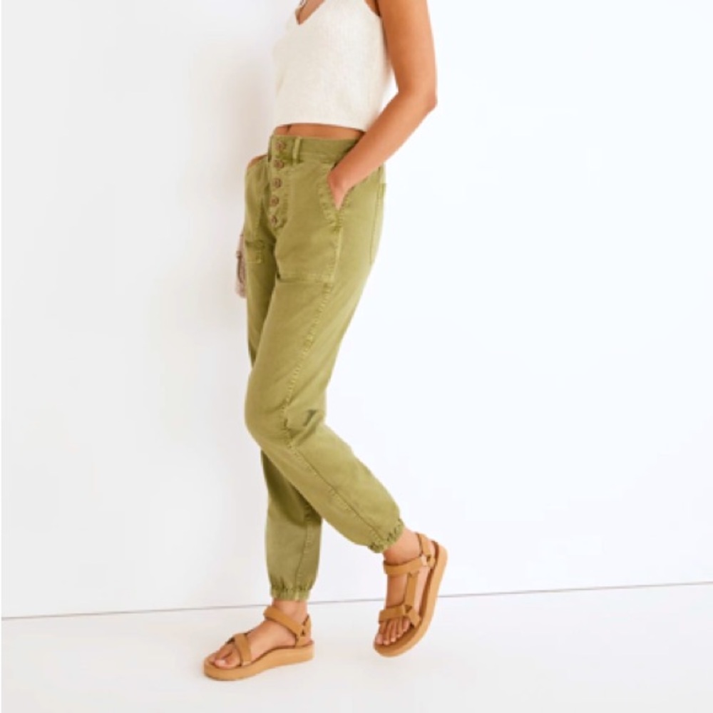 Madewell Griff Pull-On Tapered Fatigue Pants